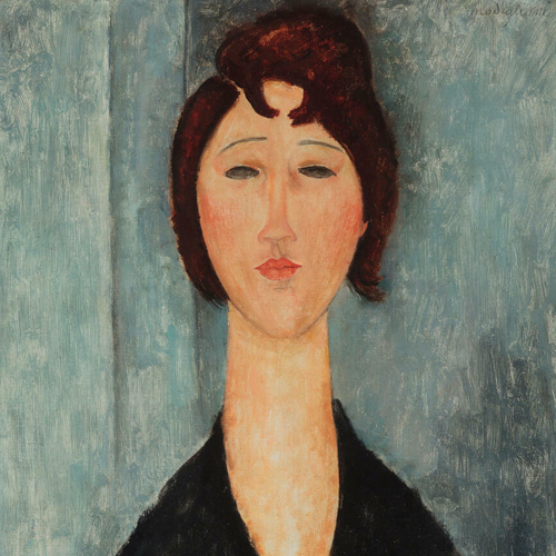 Amedeo Modigliani, Portrait of a Young Woman, 1918