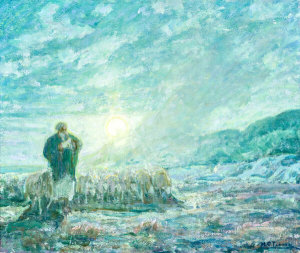 Henry Ossawa Tanner - The Good Shepherd, circa 1914