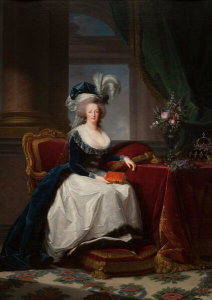 Elisabeth Louise Vigée Le Brun - Portrait of Marie Antoinette, Queen of France, circa 1788