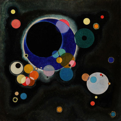 Wassily Kandinsky - Sketch for "Several Circles", 1926