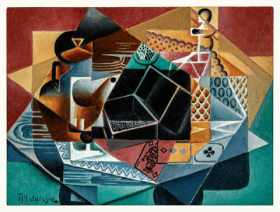 Jean Metzinger - Still Life with Box (Nature morte avec boîte), circa 1918