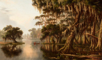 William Henry Buck - Swamp Scene, 1887