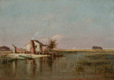 Richard Clague - Fisherman's Camp, n.d.