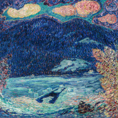 Marsden Hartley - The Ice Hole, Maine, 1908