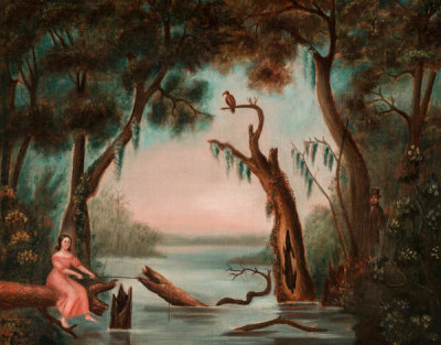 Unidentified - A Louisiana Swamp, 1845