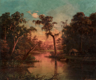 Harold Rudolph - Louisiana Bayou, circa 1873-1877