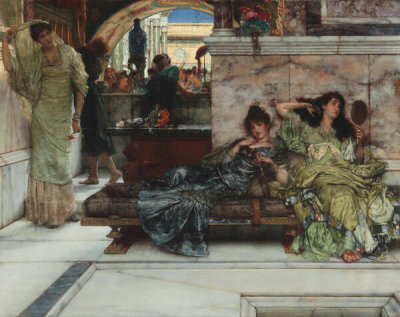 Sir Lawrence Alma-Tadema - Shrine of Venus, 1889
